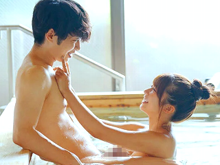 北野翔太/川越にこ　お姉ちゃんと姉の彼氏と温泉旅行にでかけた巨乳の可愛い妹が四六時中ボディタッチで姉のイケメン彼氏を誘惑してこっそり寝取っちゃうイチャラブ禁断エッチ S-Cute erovideo女性専用アダルト動画